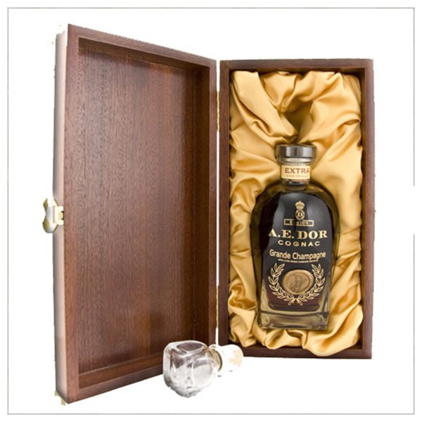 A E DOR COGNAC EXTRA WOODEN BOX FRANCE 750ML