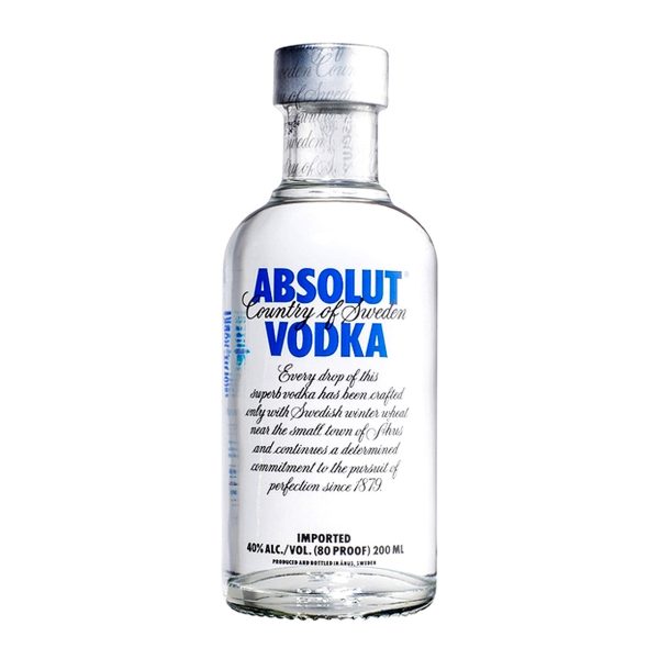 Absolut Vodka 200mlBottle