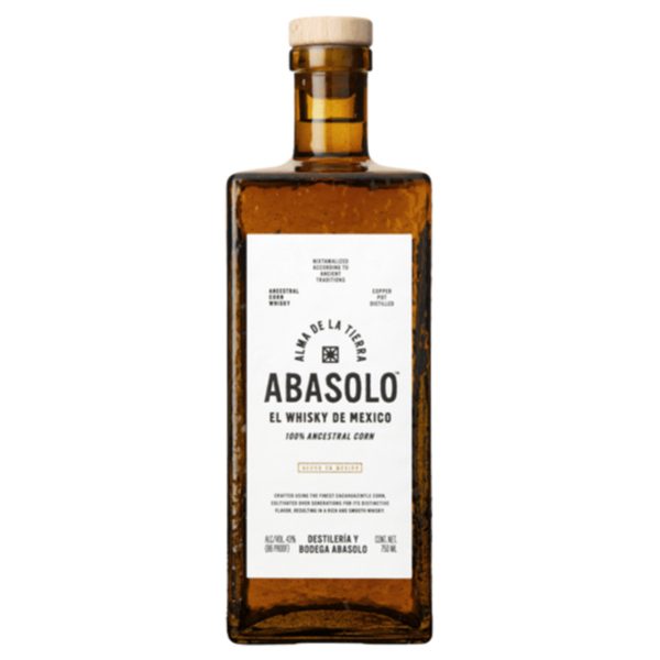 ABASOLO WHISKEY CORN ALMA DE LA TIERRA EL WHISKY DE MEXICO 750ML