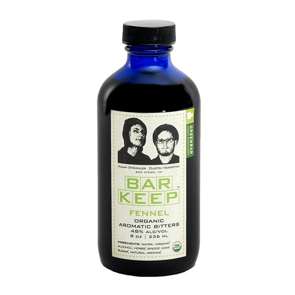 Bar Keep Fennel Bitters from Greenbar Distillery 8ozBottle