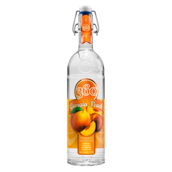 360 VODKA PEACH 750ML