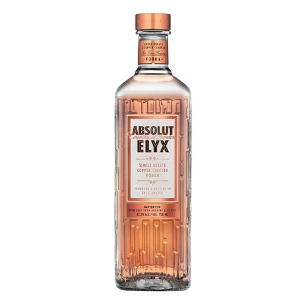 ABSOLUT VODKA ELYX SINGLE ESTATE HANDCRAFTED SWEDEN 750ML