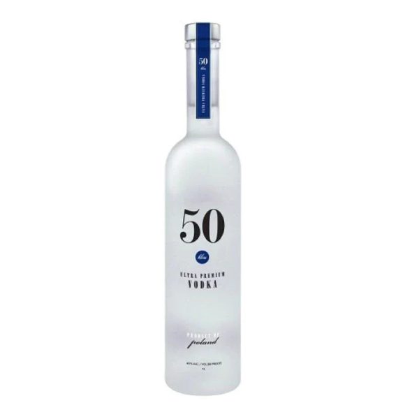 50 BLEU VODKA ULTRA PREMIUM POLAND 1.75LI