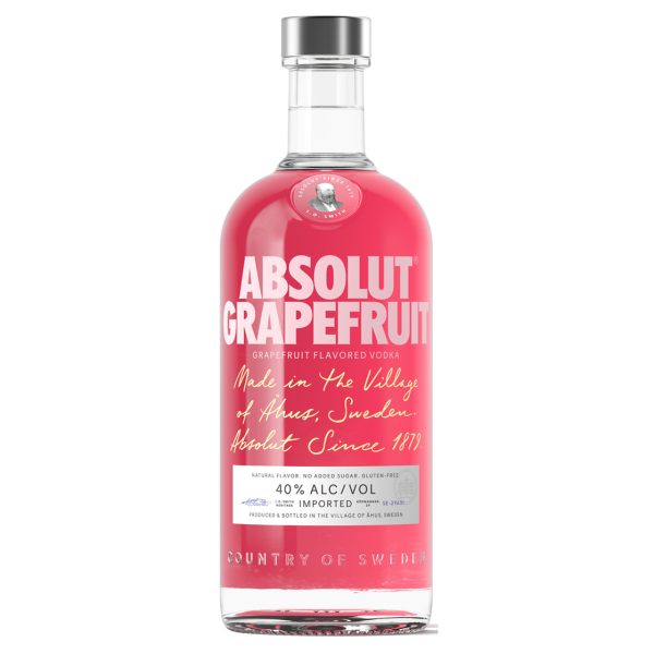 ABSOLUT VODKA GRAPEFRUIT FLAVORED SWEDEN 750ML