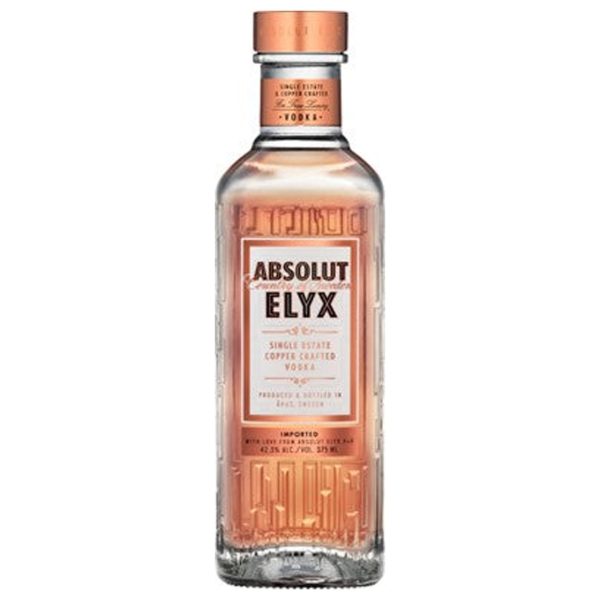 ABSOLUT VODKA ELYX SINGLE STATE SWEDEN 375ML