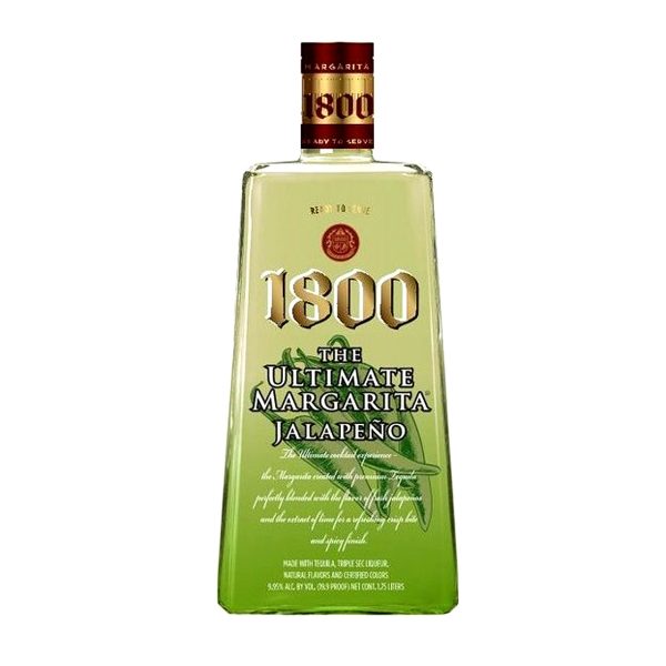 1800 Ultimate Jalapeno Lime Margarita 1.75LBottle