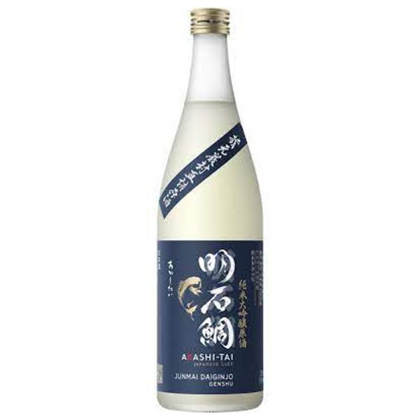AKASHI TAI SAKE JUNMAI DAIGINJO GENSHU JAPAN 720ML