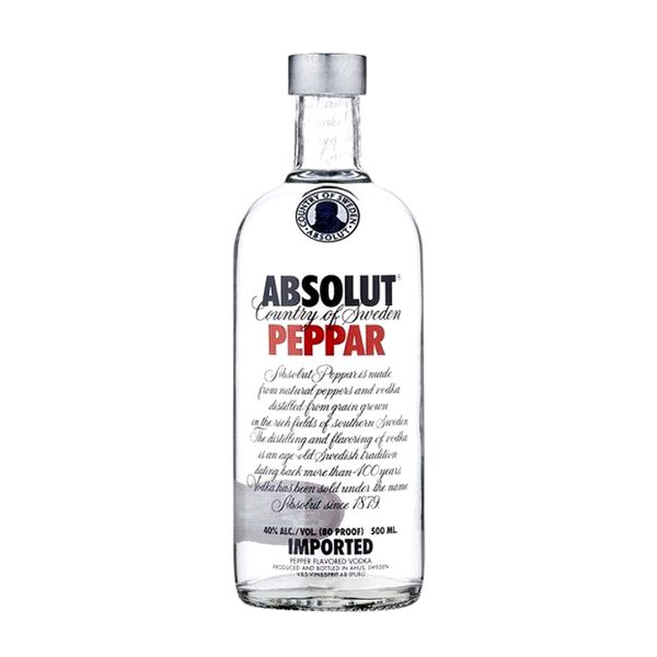 Absolut Peppar 750mlBottle