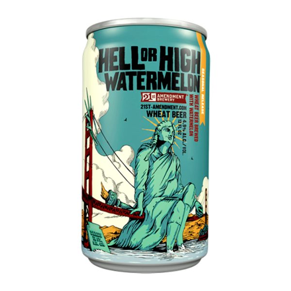 21st Amendment Hell Or High Watermelon 6x 12oz Cans