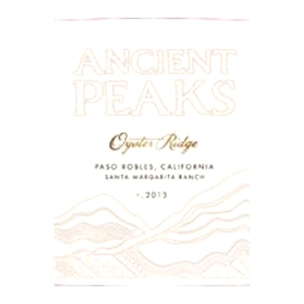 Ancient Peaks Oyster Ridge Red 2013 750mlBottle
