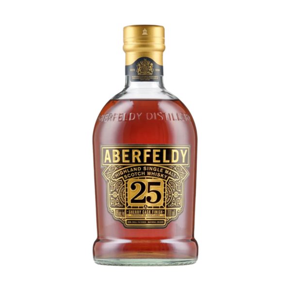 ABERFELDY SCOTCH SINGLE MALT SHERRY CASK FINISH LIMITED RELEASE 25YR 700ML