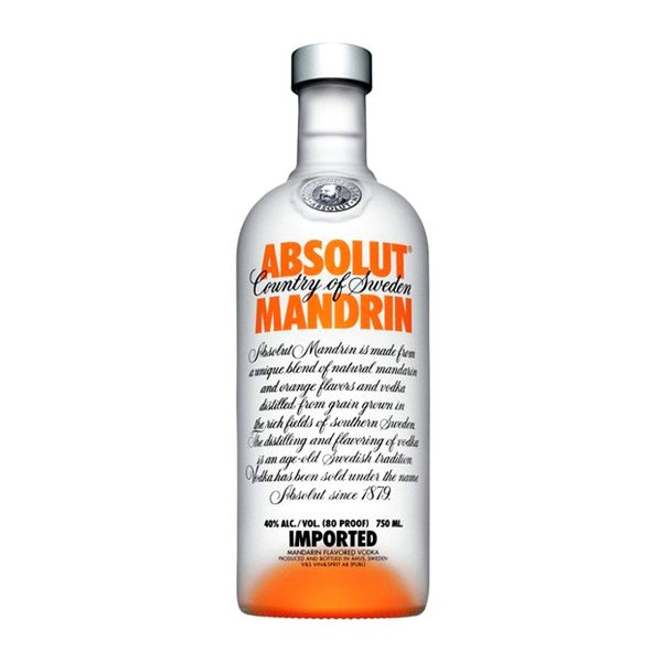 Absolut Mandrin 750mlBottle