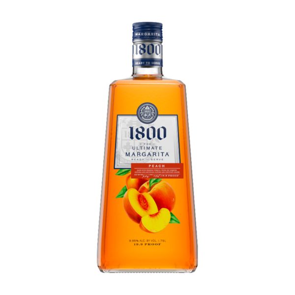 1800 ULTIMATE MARGARITA MIX PEACH  RTD 1.75LI