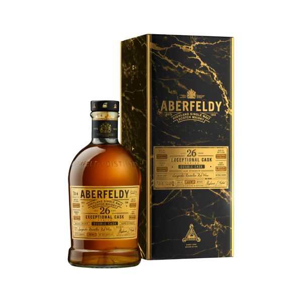 ABERFELDY SCOTCH SINGLE MALT CASK STRENGTH LIMITED EXCEPTIONAL CASK 26YR 750ML