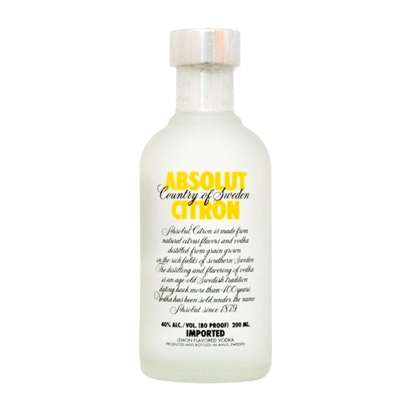 Absolut Citron 200mlBottle