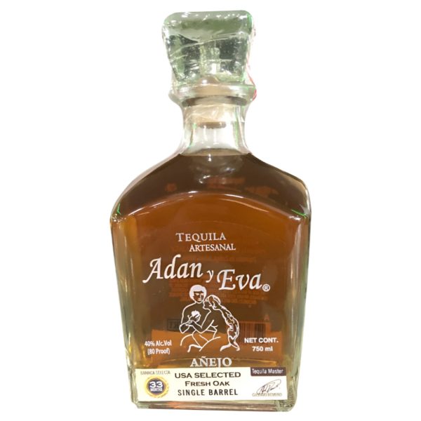 ADAN Y EVA TEQUILA ANEJO 750ML